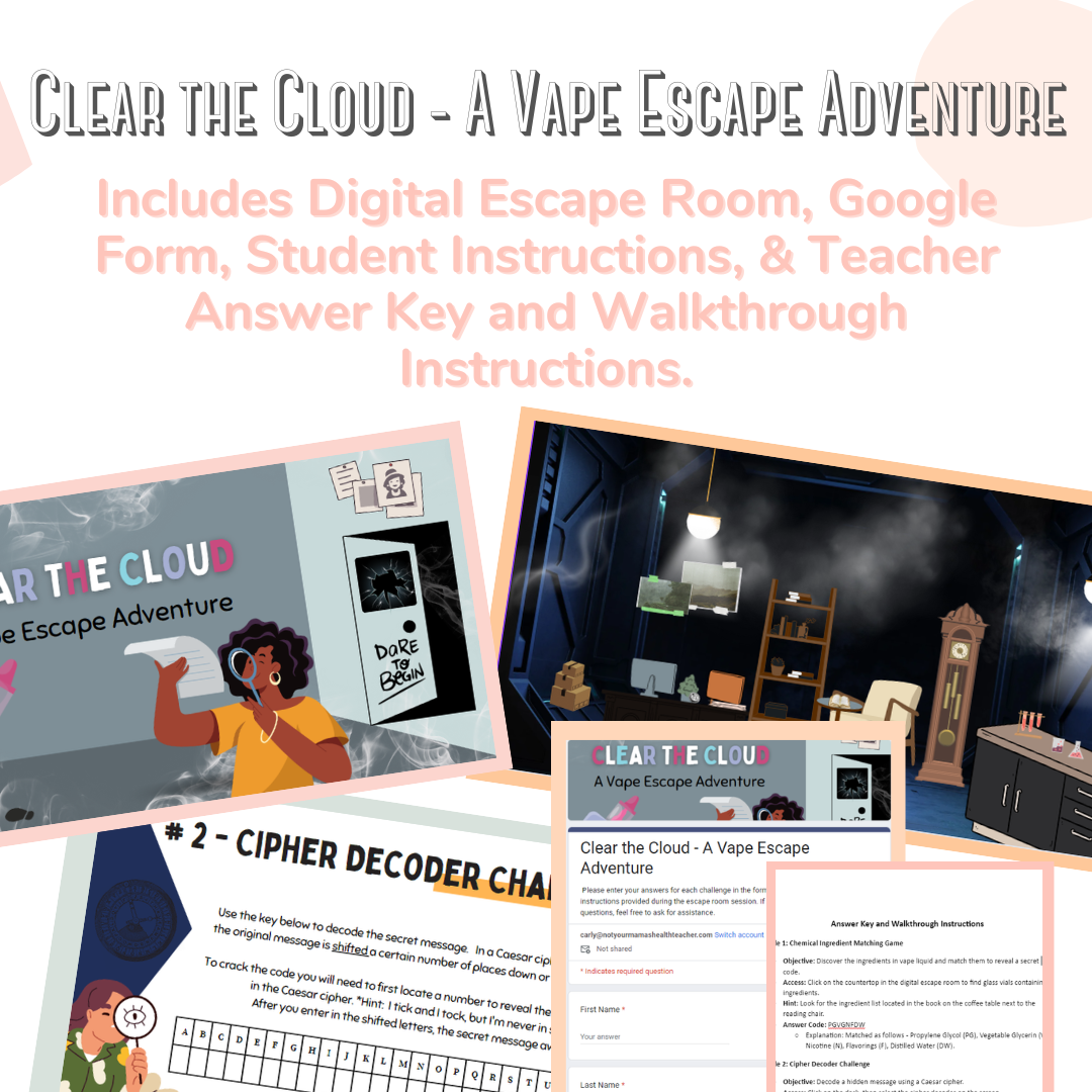 Clear The Cloud - A Vape Escape Adventure