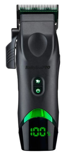 BaBylissPRO x Tomb45 Wireless Charging Clipper
Introducing the BaBylissPRO x Tomb45 Wireless Charging Clipper (FXT45C), a cutting-edge grooming tool designed for professional barbers and stylists seeking precision, versatility, and convenience. This collaboration between BaBylissPRO and Tomb45 brings together advanced technology and ergonomic design to elevate your grooming experience.
Key Features of the BaBylissPRO x Tomb45 Wireless Charging Clipper (FXT45C):
• Black Titanium Metal Injection Molded (MIM) Fade Blade: Provides sharp, precise cuts with exceptional durability, ideal for creating seamless fades.
• 5-Position Locking Stretch Taper Lever: Offers versatile cutting control, allowing for easy adjustments and consistent results.
• Dual High-Capacity Lithium-Ion Batteries: Delivers up to 4 hours of runtime on a single charge, ensuring uninterrupted performance during busy grooming sessions.
• Compact Ergonomic Design: Features a rubber grip and secure finger grooves for superior comfort and control, reducing hand fatigue during extended use.
• Wireless Charging Compatible: Seamlessly integrates with Tomb45's wireless charging ecosystem, providing a hassle-free charging experience.
• DS1 Dual-Speed Motor: Allows selection between high speed (7,500 RPM) and low speed (6,800 RPM) settings to accommodate various hair types and cutting techniques.
• Battery-Level LED Indicator Screen: Keeps you informed about battery life at a glance, so you're never caught off guard.
• Includes 6 Precision Comb Attachments: Offers a range of cutting lengths to suit diverse styling needs.
• USB-C and FXCORD Compatible: Provides flexible options for corded or cordless use, adapting to your workflow preferences.
Elevate your grooming toolkit with the BaBylissPRO x Tomb45 Wireless Charging Clipper (FXT45C), combining innovative features and ergonomic design to meet the demands of modern professionals.
