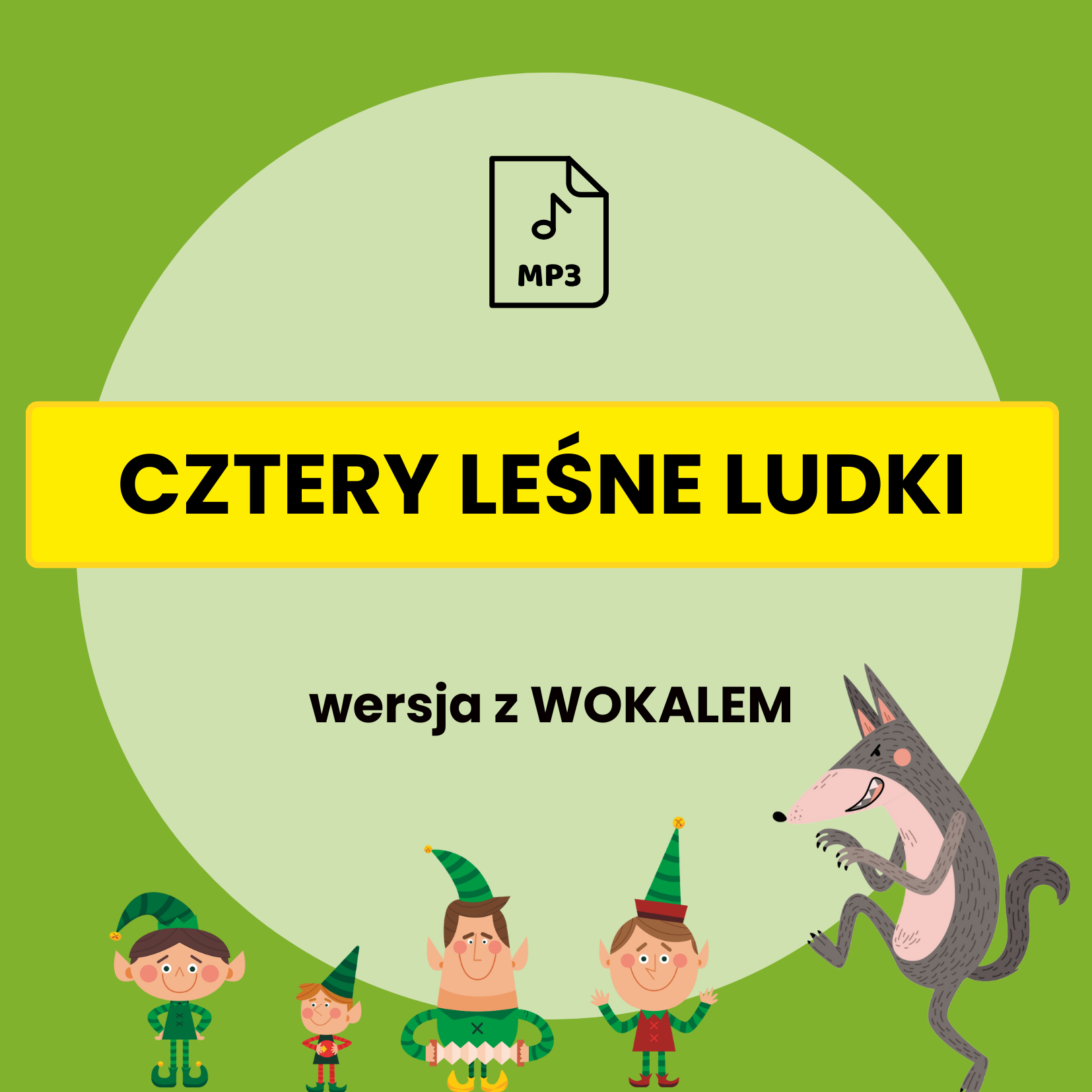 Cztery leśne ludki