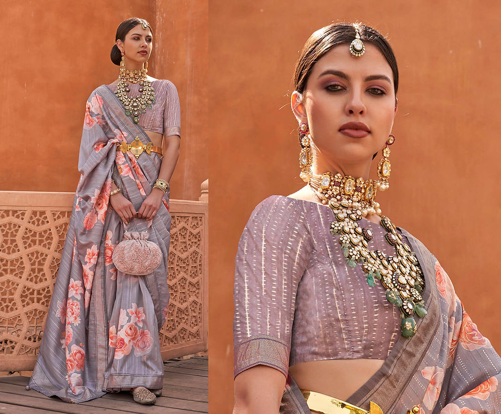 Thumbnail: Bridal Sarees, Party Wear, Bollywood, Kanjivaram Saree, Net, Lehenga, Printed, Half Sarees, Chikankari, Bandhani, Georgette,