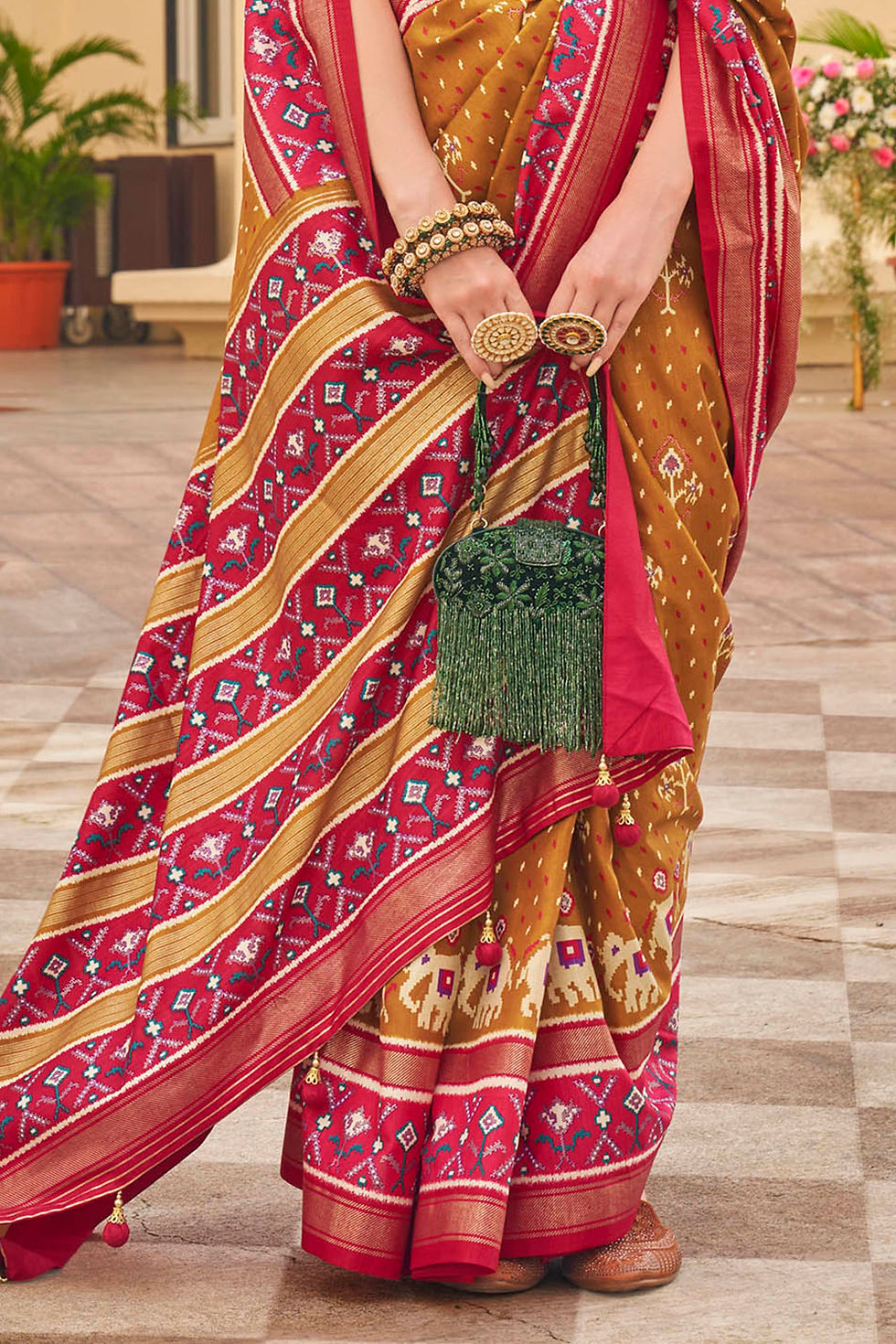 Thumbnail: Latest Designer Saree for Women, Paithani Saree, Linen Saree, Kashmiri Sarees, Saree Blouse, Sarees for Indian Weddings, Red