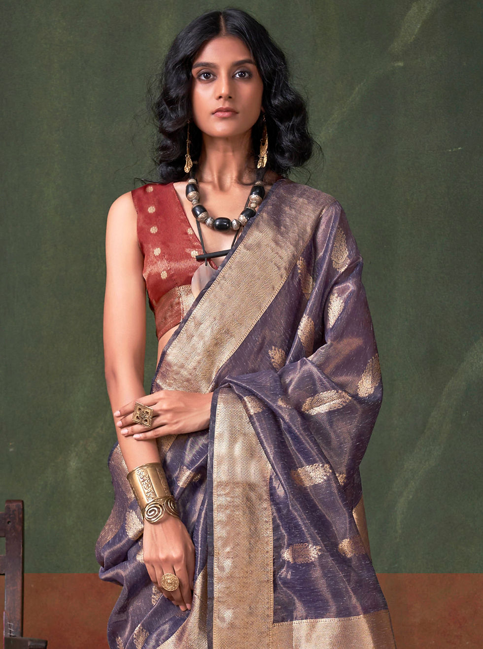 Thumbnail: Bridal Sarees, Party Wear, Bollywood, Kanjivaram Saree, Net, Lehenga, Printed, Half Sarees, Chikankari, Bandhani, Georgette