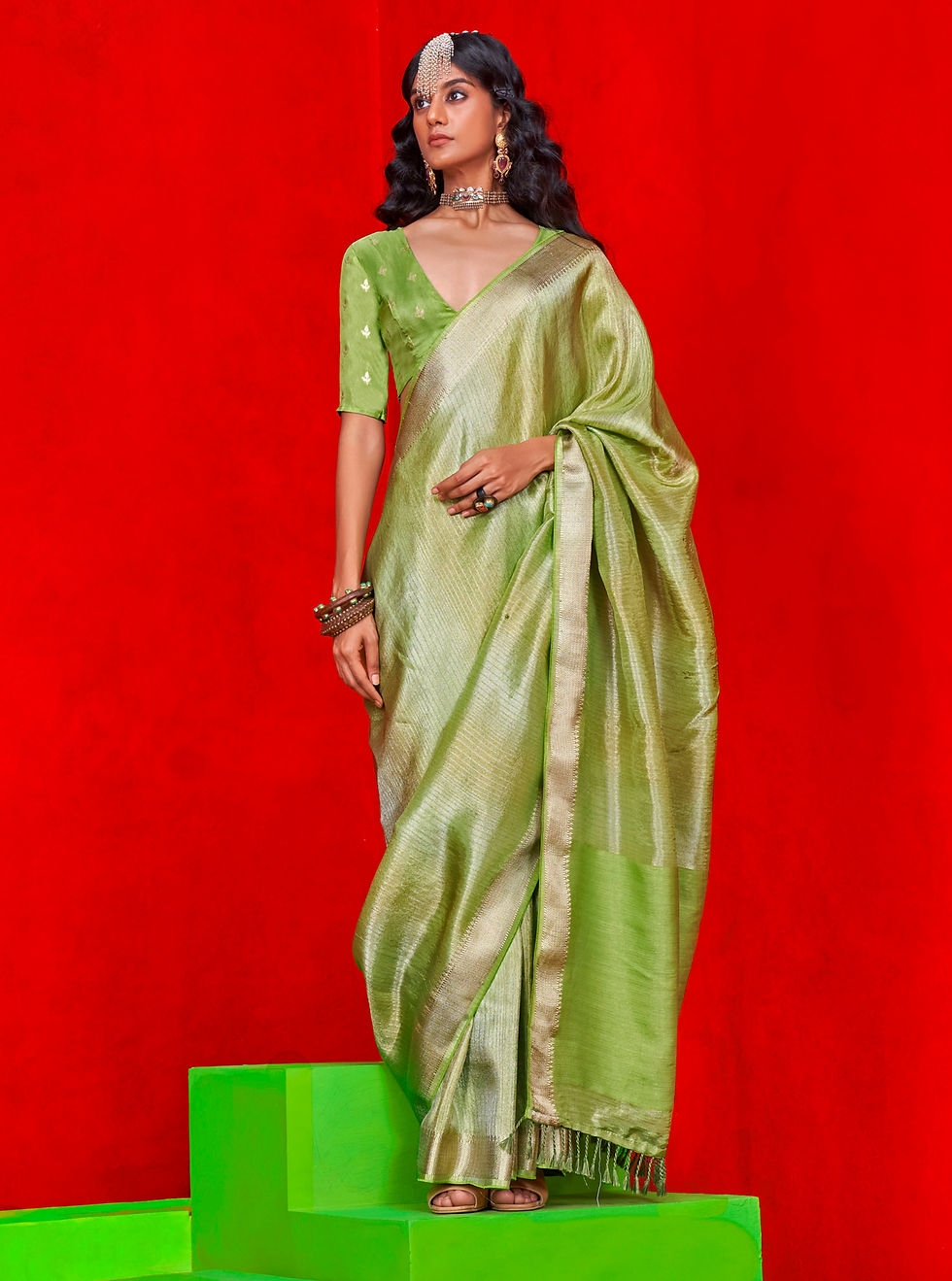 Bridal Sarees, Party Wear, Bollywood, Kanjivaram Saree, Net, Lehenga, Printed, Half Sarees, Chikankari, Bandhani, Georgette