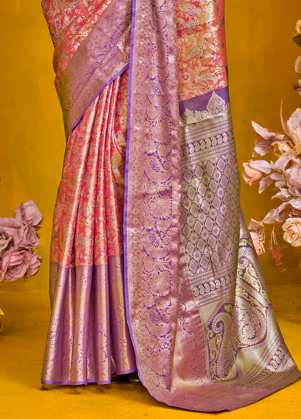 Thumbnail: Latest Designer Saree for Women, Paithani Saree, Linen Saree, Kashmiri Sarees, Saree Blouse, Sarees for Indian Weddings, Red