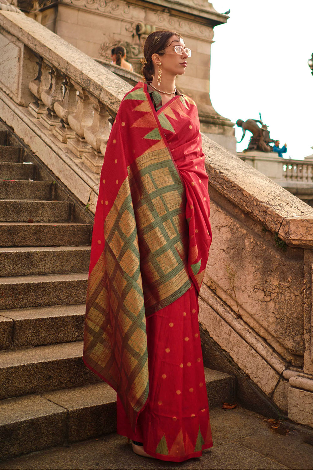 Bridal Sarees, Party Wear, Bollywood, Kanjivaram Saree, Net, Lehenga, Printed, Half Sarees, Chikankari, Bandhani, Georgette,