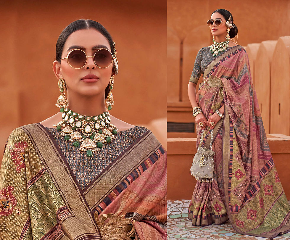 Thumbnail: Bridal Sarees, Party Wear, Bollywood, Kanjivaram Saree, Net, Lehenga, Printed, Half Sarees, Chikankari, Bandhani, Georgette,