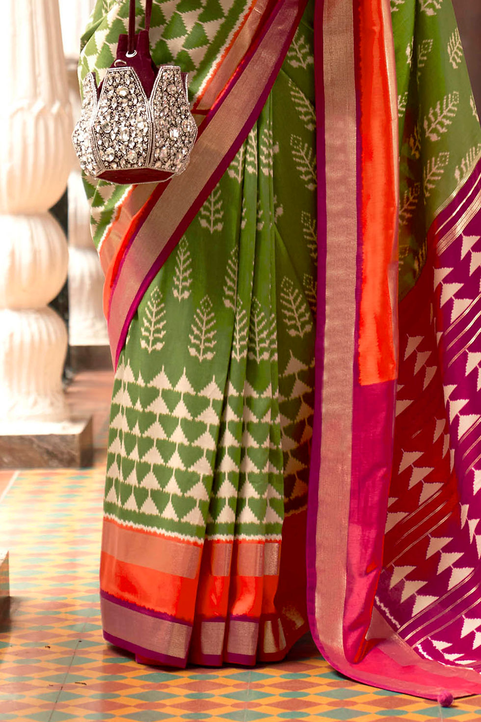 Thumbnail: Bridal Sarees, Party Wear, Bollywood, Kanjivaram Saree, Net, Lehenga, Printed, Half Sarees, Chikankari, Bandhani, Georgette,