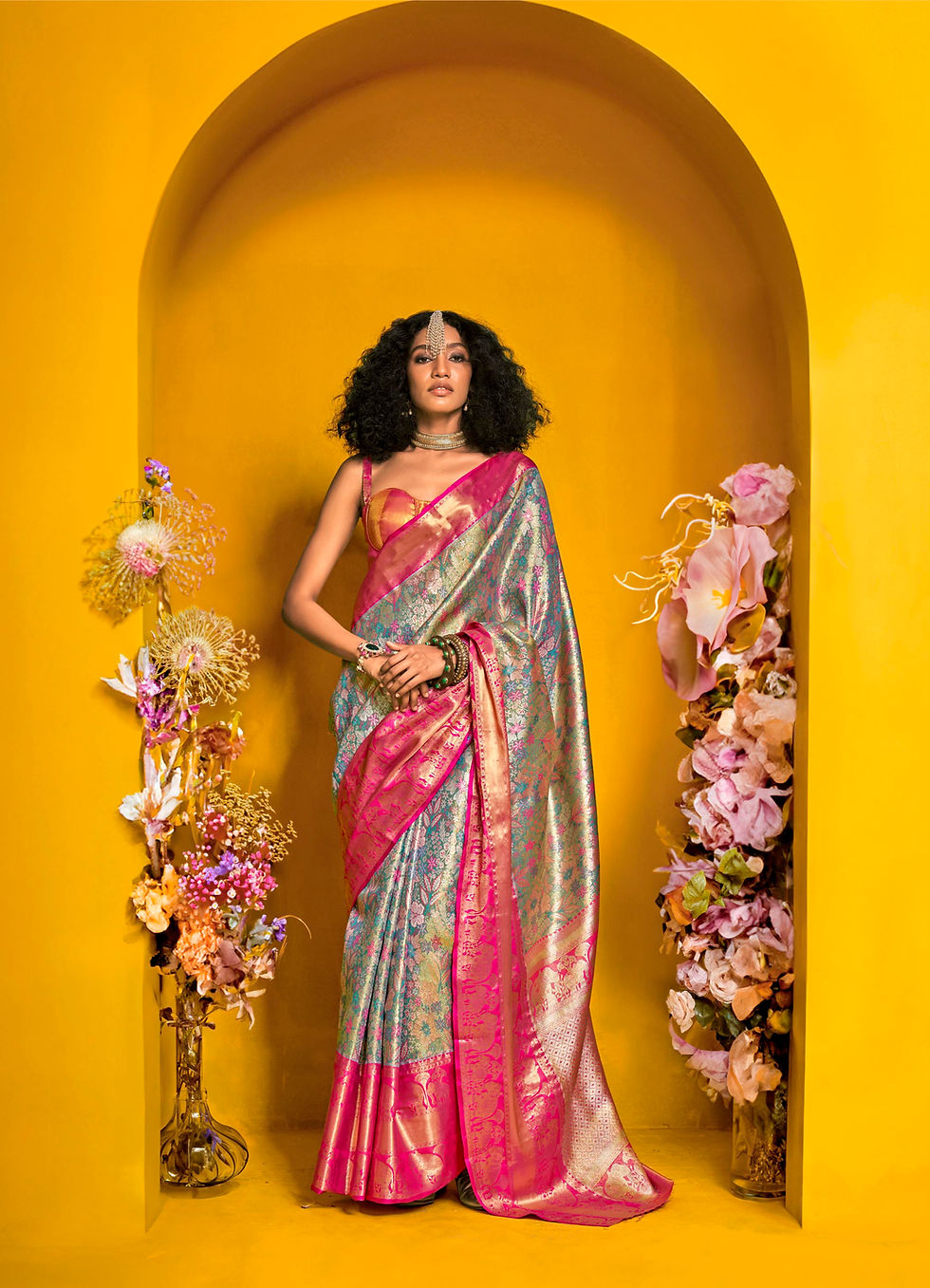 Thumbnail: Latest Designer Saree for Women, Paithani Saree, Linen Saree, Kashmiri Sarees, Saree Blouse, Sarees for Indian Weddings, Red