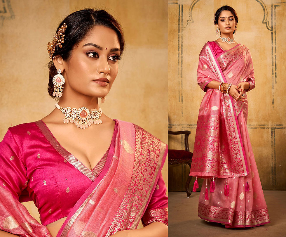 Thumbnail: Latest Designer Saree for Women, Paithani Saree, Linen Saree, Kashmiri Sarees, Saree Blouse, Sarees for Indian Weddings, Red