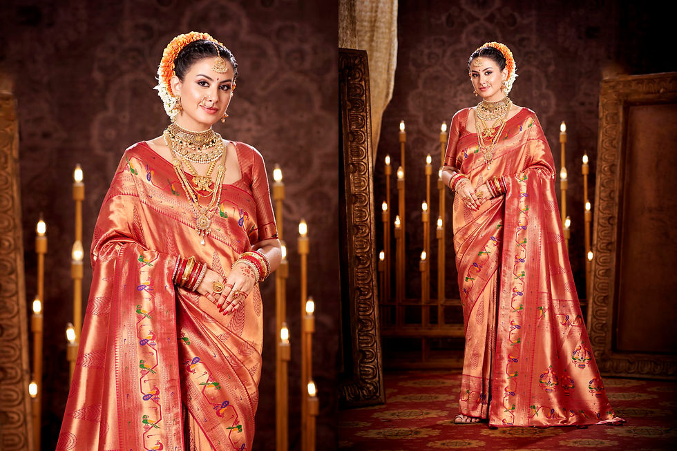 Thumbnail: Bridal Sarees, Party Wear, Bollywood, Kanjivaram Saree, Net, Lehenga, Printed, Half Sarees, Chikankari, Bandhani, Georgette,