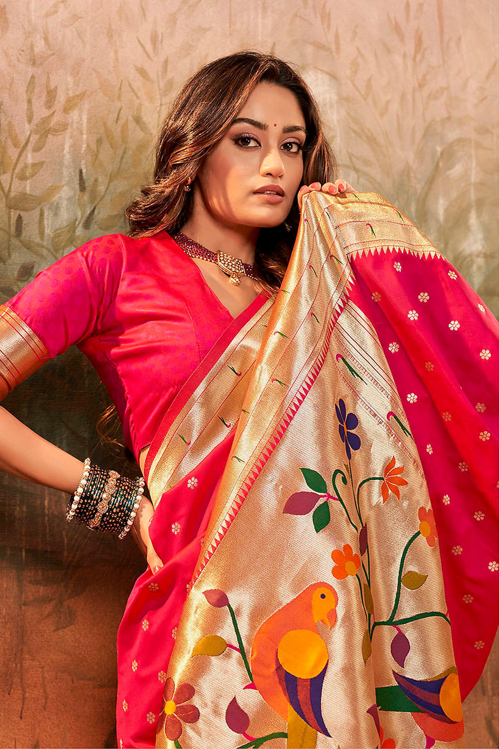Bridal Sarees, Party Wear, Bollywood, Kanjivaram Saree, Net, Lehenga, Printed, Half Sarees, Chikankari, Bandhani, Georgette,