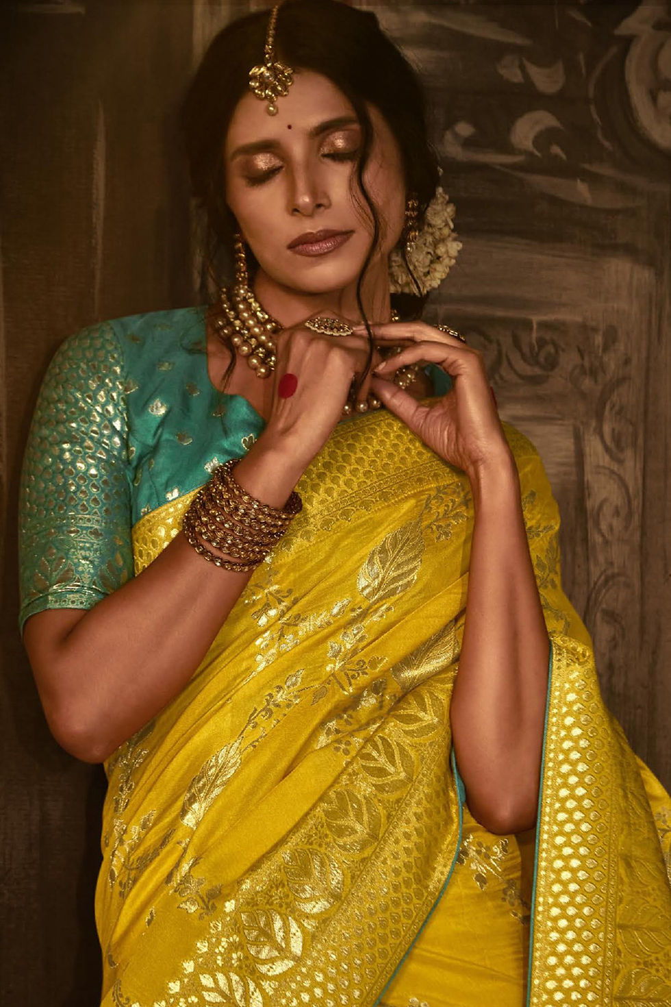 Thumbnail: Bridal Kanjivaram Silk Saree, Latest Kanjivaram Silk Saree, Traditional Kanjivarm Saree, Designer Kanjivaram Silk Saree