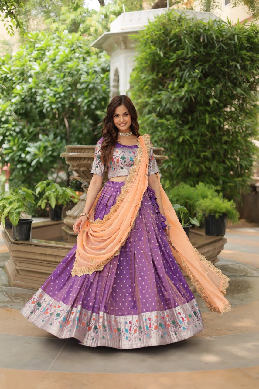Thumbnail: Bridal Sarees, Party Wear, Bollywood, Kanjivaram Saree, Net, Lehenga, Printed, Half Sarees, Chikankari, Bandhani, Georgette,