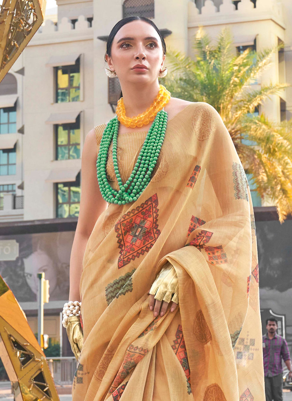 Thumbnail: Bridal Sarees, Party Wear, Bollywood, Kanjivaram Saree, Net, Lehenga, Printed, Half Sarees, Chikankari, Bandhani, Georgette