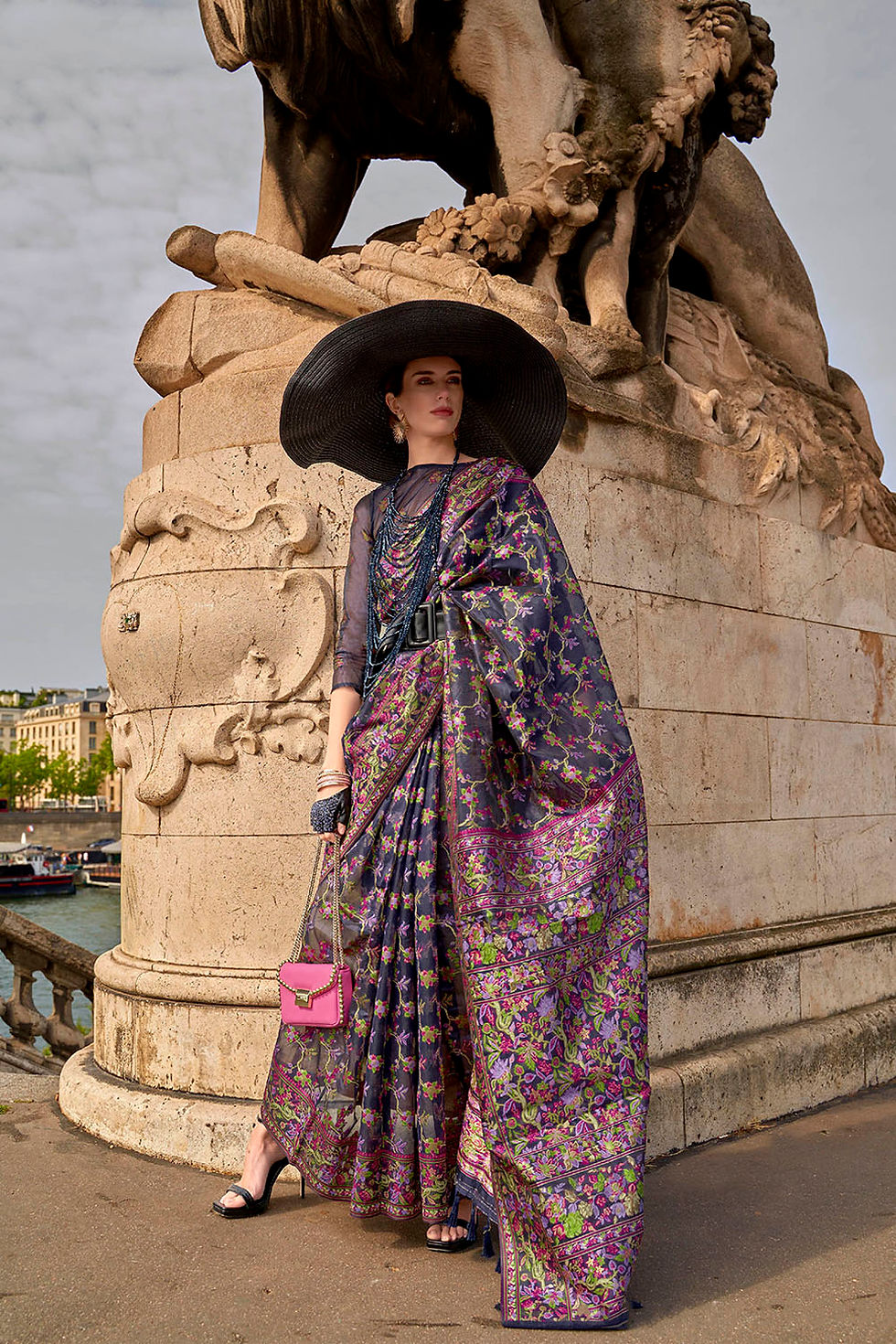Thumbnail: Bridal Sarees, Party Wear, Bollywood, Kanjivaram Saree, Net, Lehenga, Printed, Half Sarees, Chikankari, Bandhani, Georgette,