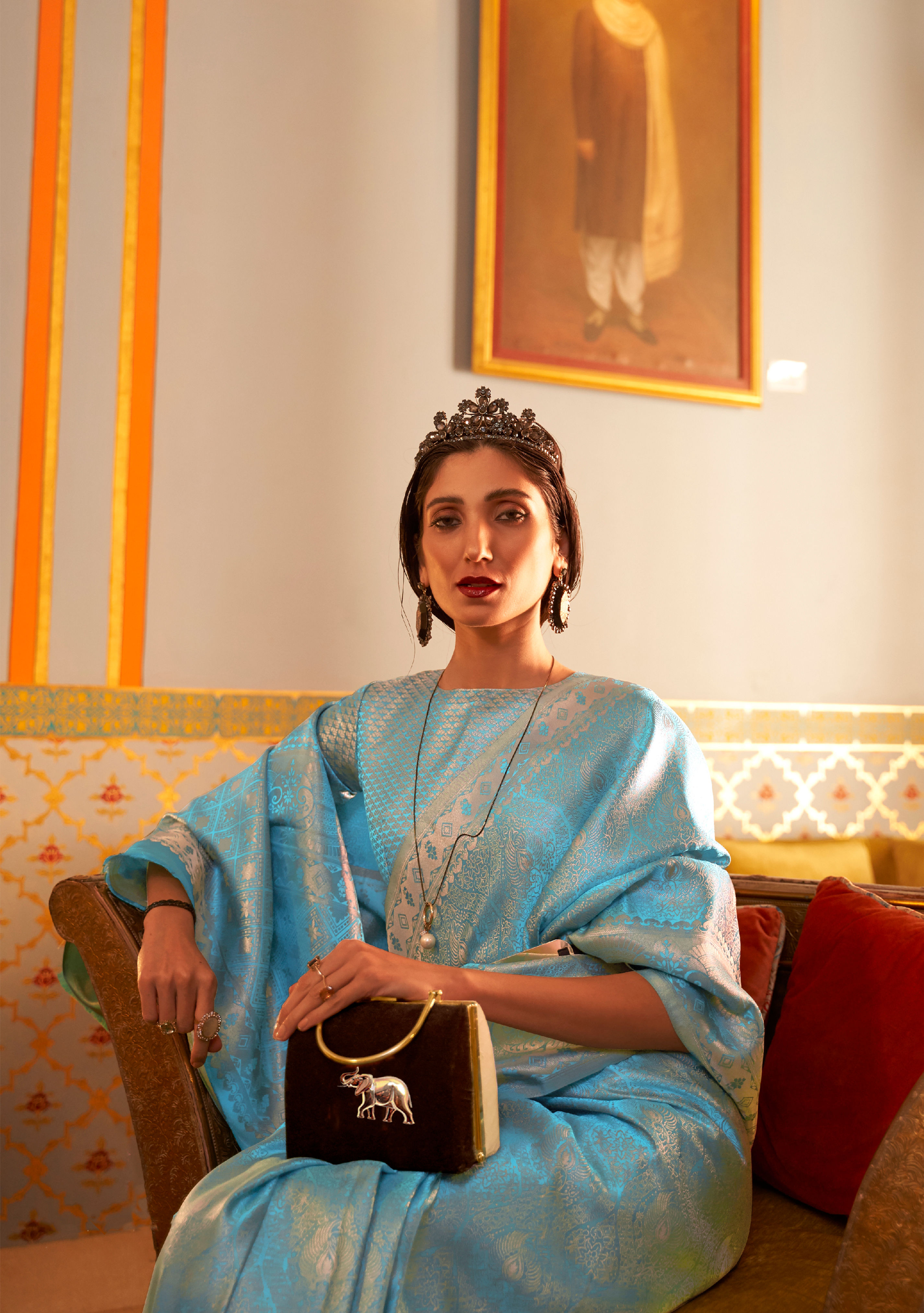 Kanjeevaram Silk Sarees, Designer Kanjivaram Saree, Sari, Sarees for Women, Wedding Saree, Ready to Wear Sarees, Sari Gift