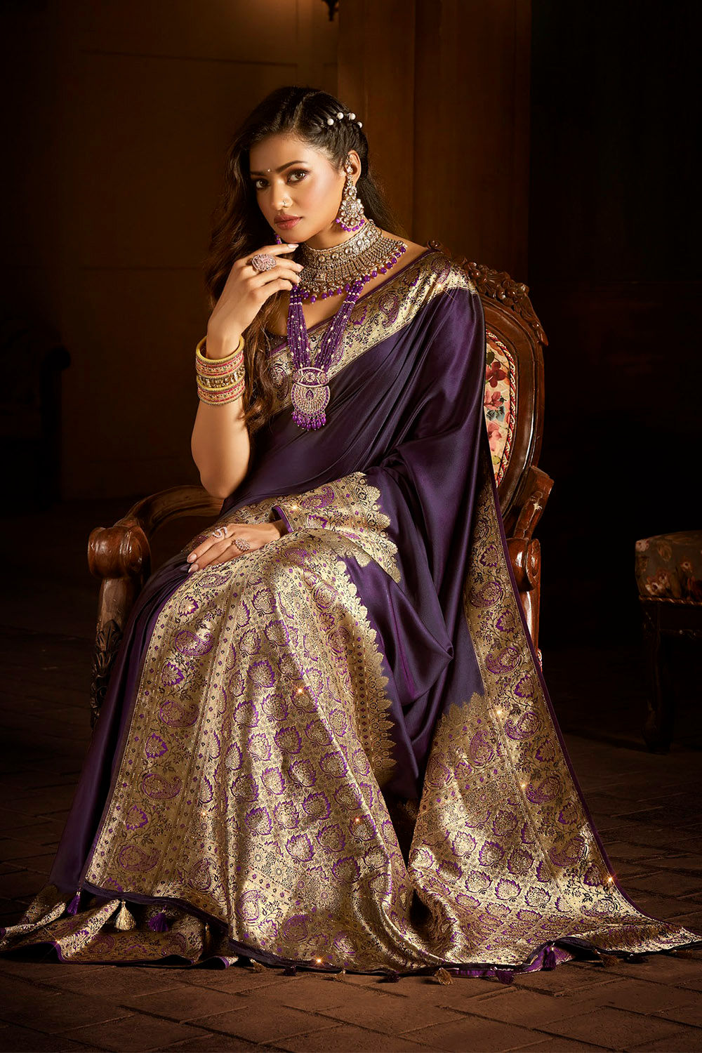 Bridal Sarees, Party Wear, Bollywood, Kanjivaram Saree, Net, Lehenga, Printed, Half Sarees, Chikankari, Bandhani, Georgette,