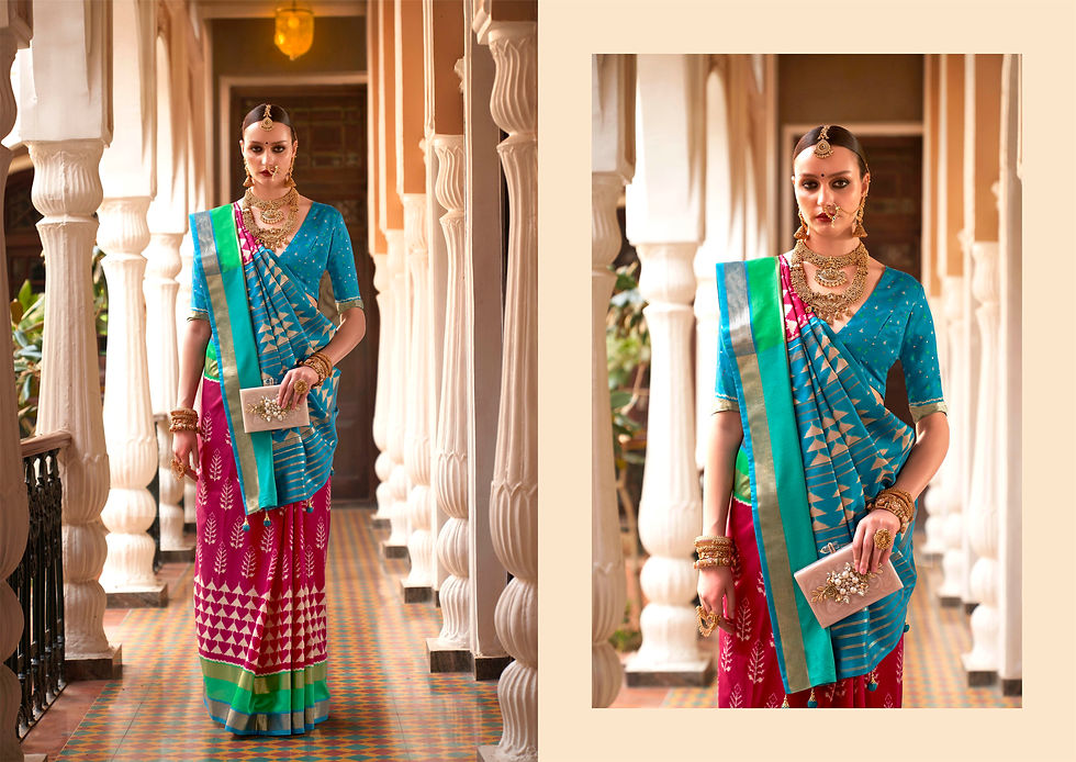 Thumbnail: Bridal Sarees, Party Wear, Bollywood, Kanjivaram Saree, Net, Lehenga, Printed, Half Sarees, Chikankari, Bandhani, Georgette,