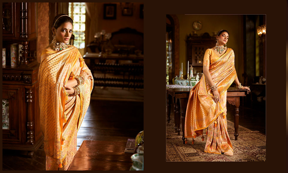 Thumbnail: Bridal Kanjivaram Silk Saree, Latest Kanjivaram Silk Saree, Traditional Kanjivarm Saree, Designer Kanjivaram Silk Saree