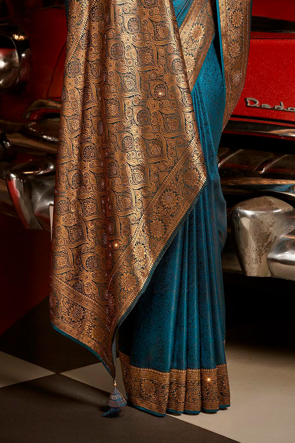 Thumbnail: Latest Designer Saree for Women, Paithani Saree, Linen Saree, Kashmiri Sarees, Saree Blouse, Sarees for Indian Weddings, Red
