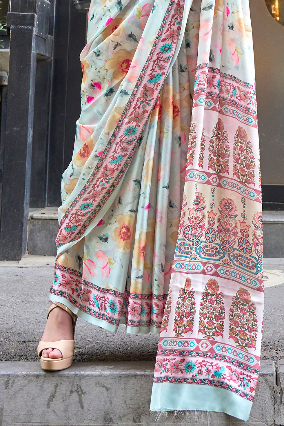 Thumbnail: Bridal Sarees, Party Wear, Bollywood, Kanjivaram Saree, Net, Lehenga, Printed, Half Sarees, Chikankari, Bandhani, Georgette,