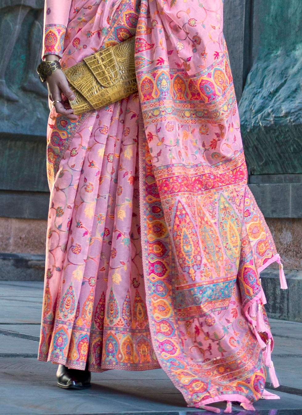 Thumbnail: Bridal Sarees, Party Wear, Bollywood, Kanjivaram Saree, Net, Lehenga, Printed, Half Sarees, Chikankari, Bandhani, Georgette,