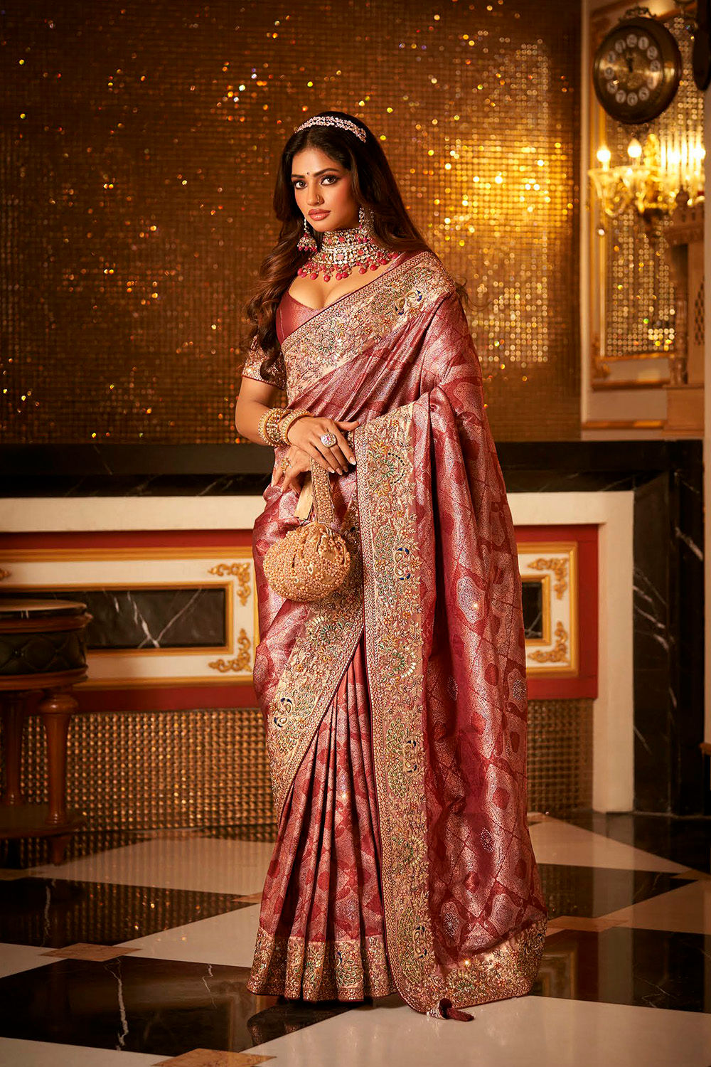 Bridal Kanjivaram Silk Saree, Latest Kanjivaram Silk Saree, Traditional Kanjivarm Saree, Designer Kanjivaram Silk Saree