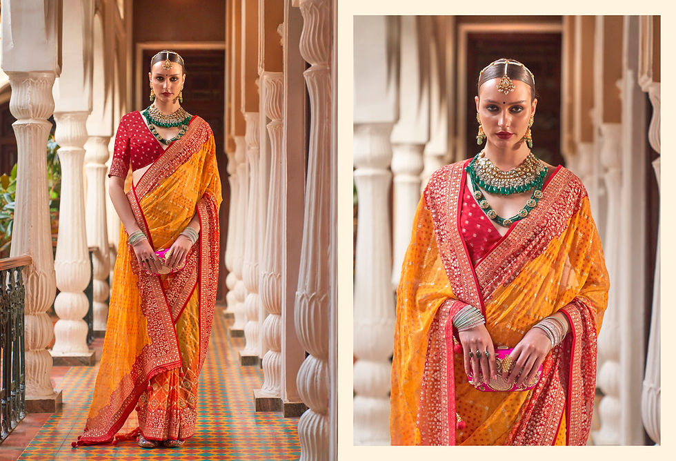 Thumbnail: Latest Designer Saree for Women, Paithani Saree, Linen Saree, Kashmiri Sarees, Saree Blouse, Sarees for Indian Weddings, Red