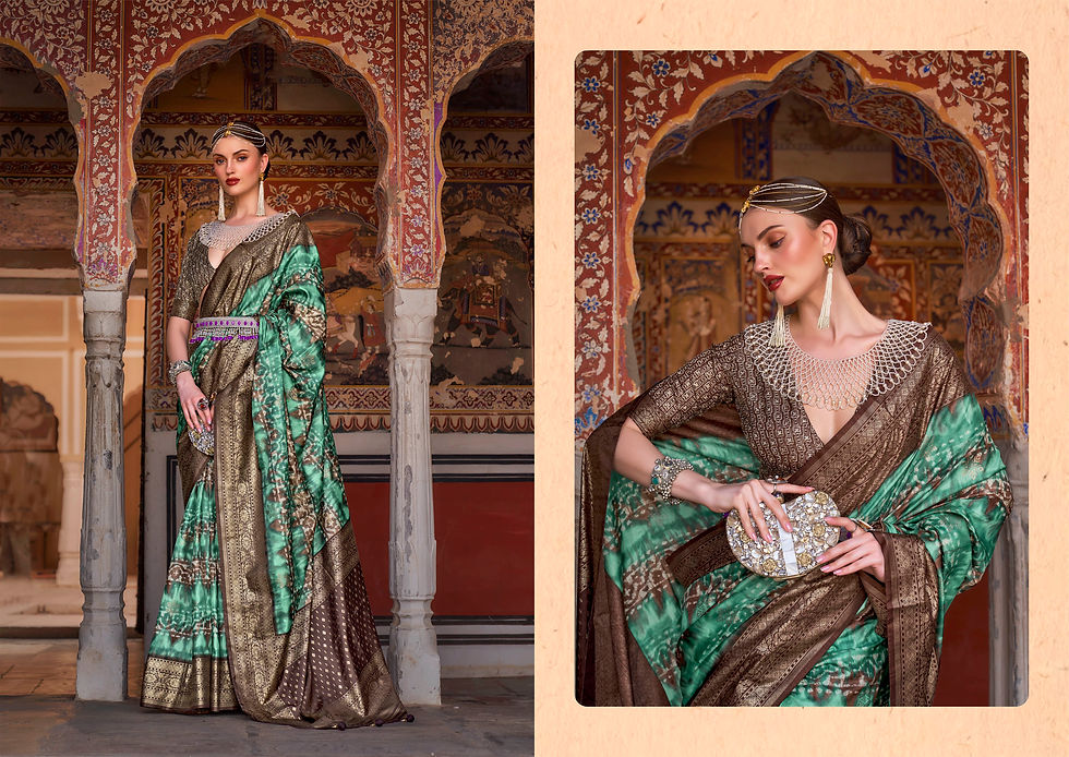 Thumbnail: Bridal Sarees, Party Wear, Bollywood, Kanjivaram Saree, Net, Lehenga, Printed, Half Sarees, Chikankari, Bandhani, Georgette,