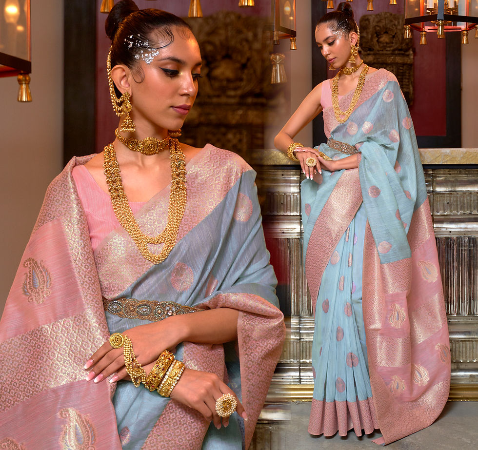 Thumbnail: Bridal Sarees, Party Wear, Bollywood, Kanjivaram Saree, Net, Lehenga, Printed, Half Sarees, Chikankari, Bandhani, Georgette,