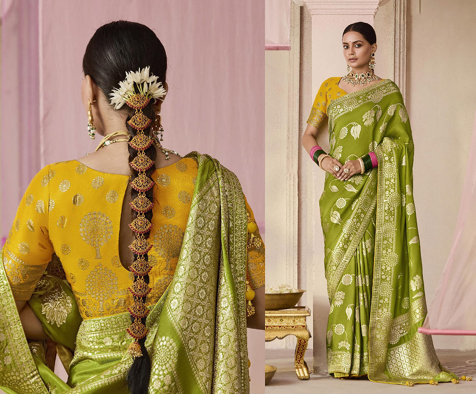 Thumbnail: Bridal Sarees, Party Wear, Bollywood, Kanjivaram Saree, Net, Lehenga, Printed, Half Sarees, Chikankari, Bandhani, Georgette,