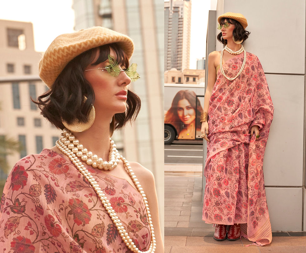 Thumbnail: Bridal Sarees, Party Wear, Bollywood, Kanjivaram Saree, Net, Lehenga, Printed, Half Sarees, Chikankari, Bandhani, Georgette,