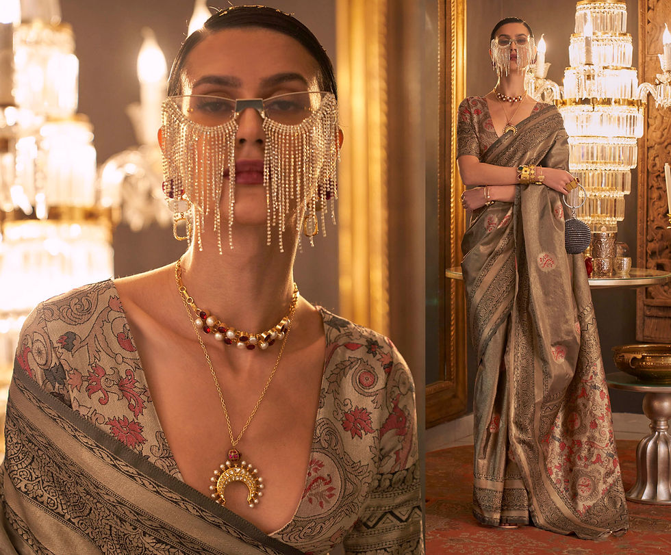 Thumbnail: Latest Designer Saree for Women, Paithani Saree, Linen Saree, Kashmiri Sarees, Saree Blouse, Sarees for Indian Weddings, Red