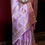 Thumbnail: Lilac Purple Banarasi Soft Silk Saree with Paisley Pallu , Saree with Blouse