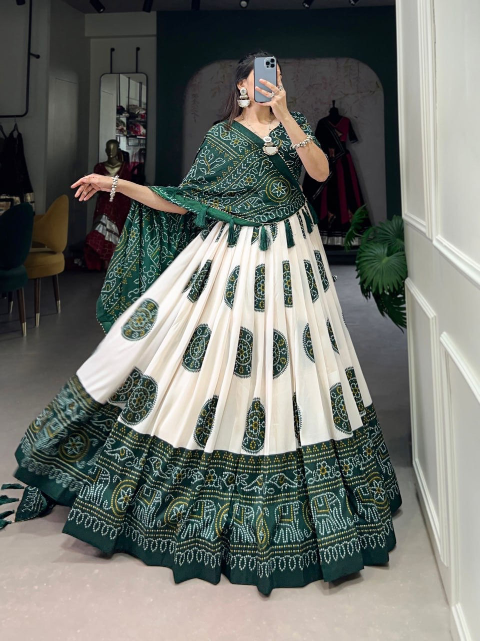 Thumbnail: Bridal Sarees, Party Wear, Bollywood, Kanjivaram Saree, Net, Lehenga, Printed, Half Sarees, Chikankari, Bandhani, Georgette,