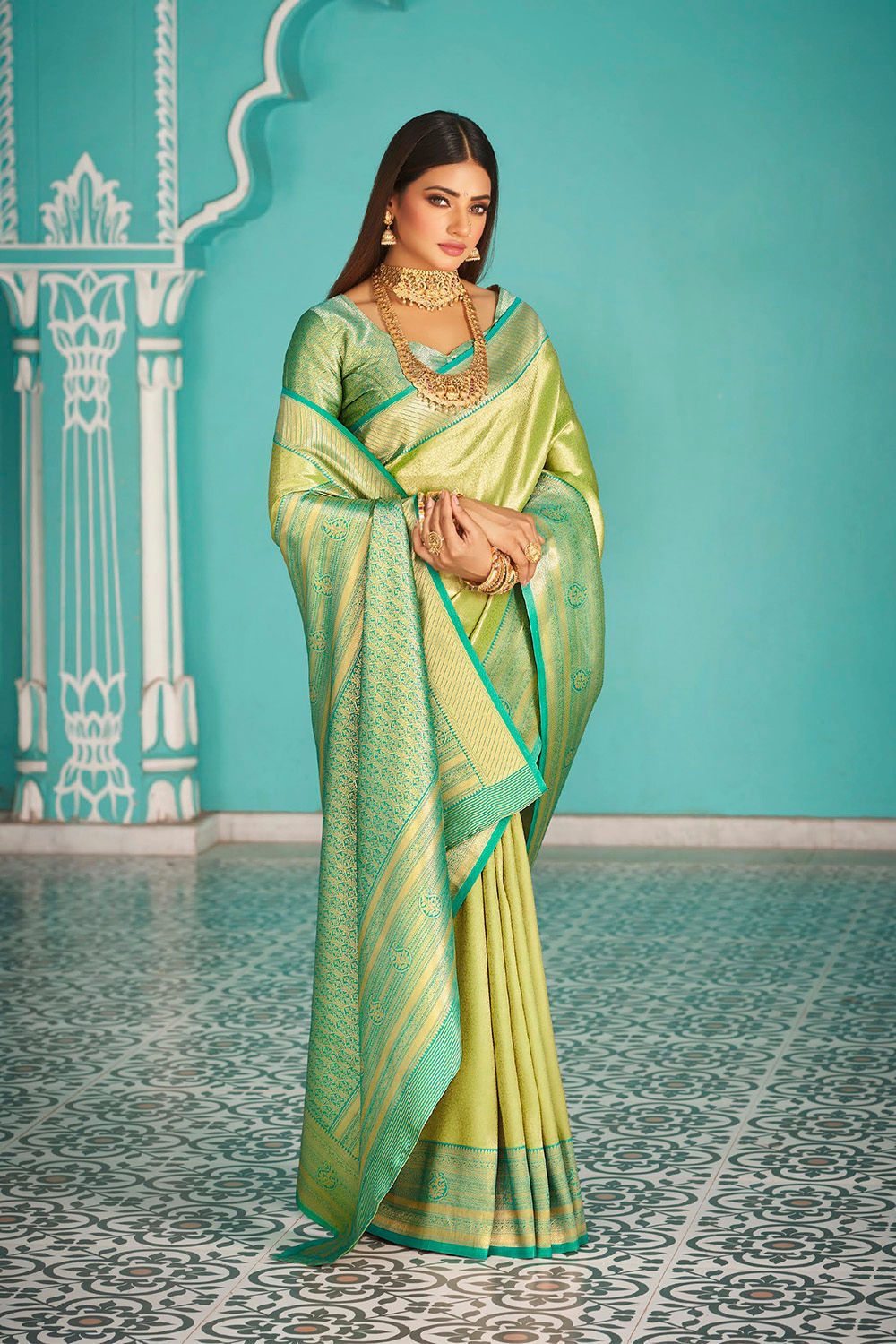 Bridal Kanjivaram Silk Saree, Latest Kanjivaram Silk Saree, Traditional Kanjivarm Saree, Designer Kanjivaram Silk Saree
