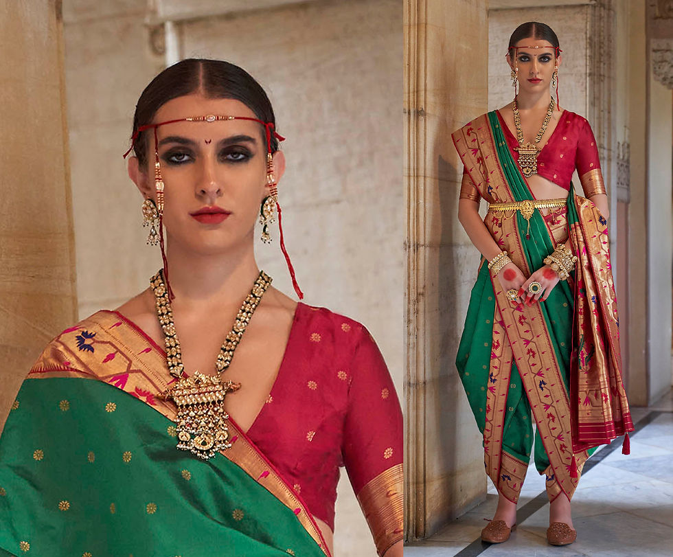 Thumbnail: Bridal Sarees, Party Wear, Bollywood, Kanjivaram Saree, Net, Lehenga, Printed, Half Sarees, Chikankari, Bandhani, Georgette,