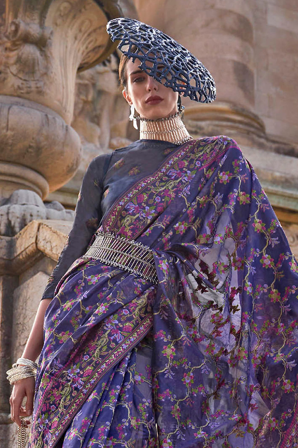 Thumbnail: Bridal Sarees, Party Wear, Bollywood, Kanjivaram Saree, Net, Lehenga, Printed, Half Sarees, Chikankari, Bandhani, Georgette,