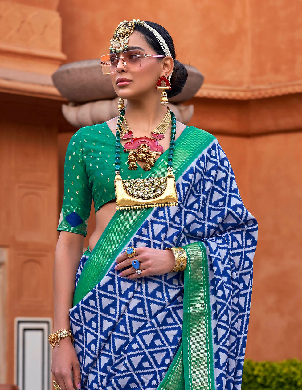 Thumbnail: Latest Designer Saree for Women, Paithani Saree, Linen Saree, Kashmiri Sarees, Saree Blouse, Sarees for Indian Weddings, Red