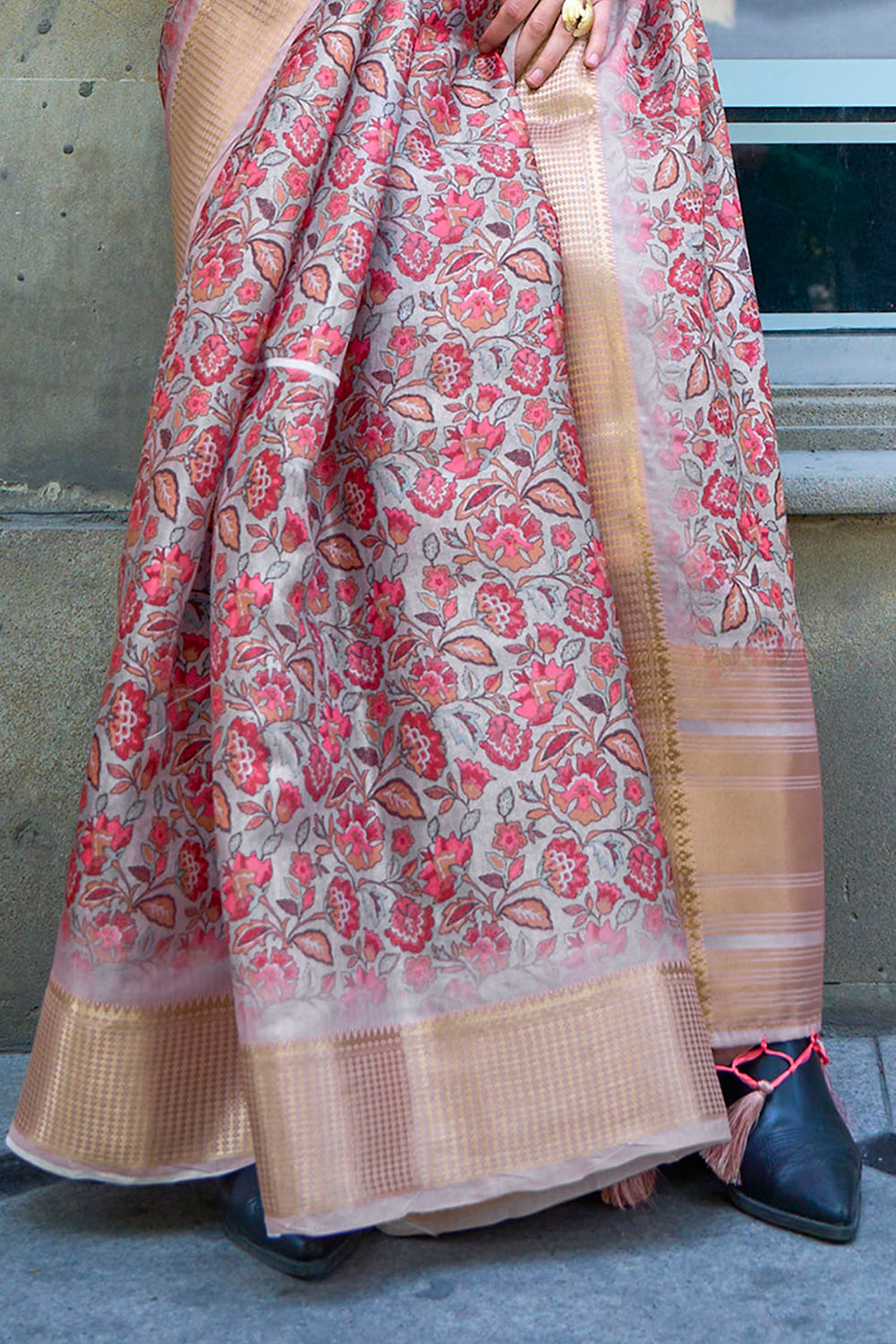 Thumbnail: Bridal Sarees, Party Wear, Bollywood, Kanjivaram Saree, Net, Lehenga, Printed, Half Sarees, Chikankari, Bandhani, Georgette,