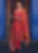 Ferrari Red Matte Satin Solid Suit with Embroidered Neckline and Borders | TST