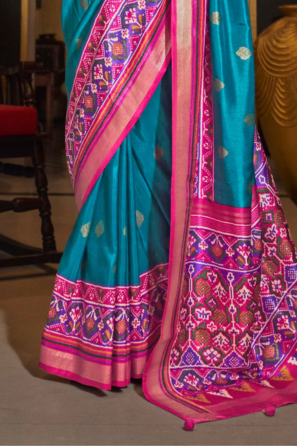 Thumbnail: Bridal Sarees, Party Wear, Bollywood, Kanjivaram Saree, Net, Lehenga, Printed, Half Sarees, Chikankari, Bandhani, Georgette,