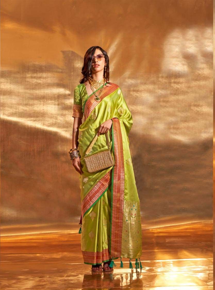 Thumbnail: Bridal Sarees, Party Wear, Bollywood, Kanjivaram Saree, Net, Lehenga, Printed, Half Sarees, Chikankari, Bandhani, Georgette,