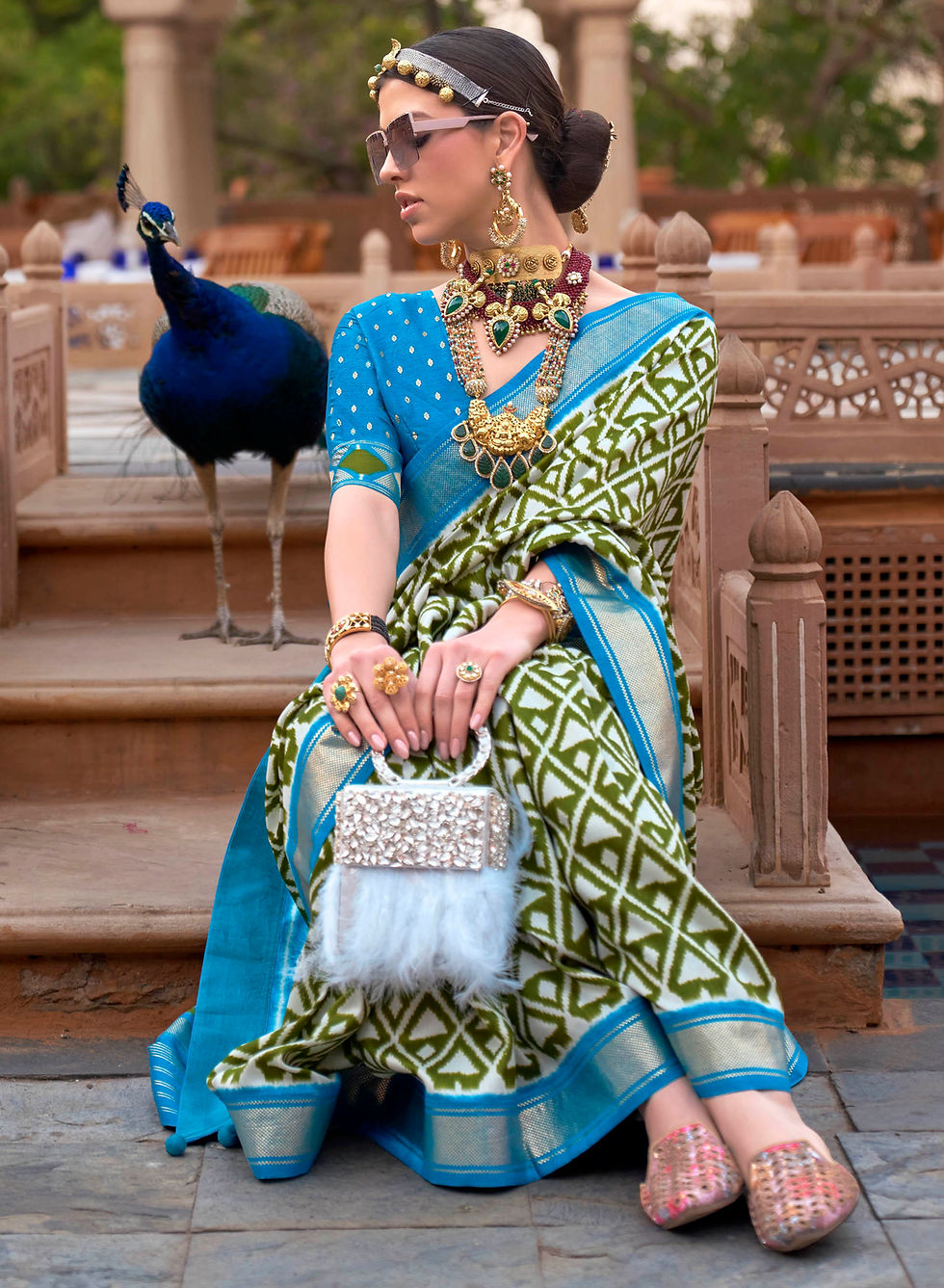 Thumbnail: Latest Designer Saree for Women, Paithani Saree, Linen Saree, Kashmiri Sarees, Saree Blouse, Sarees for Indian Weddings, Red