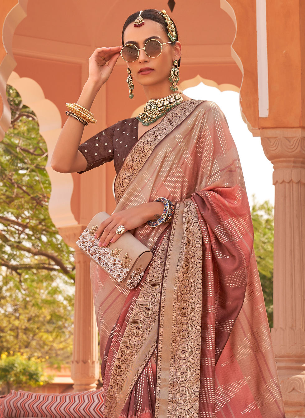 Thumbnail: Latest Designer Saree for Women, Paithani Saree, Linen Saree, Kashmiri Sarees, Saree Blouse, Sarees for Indian Weddings, Red
