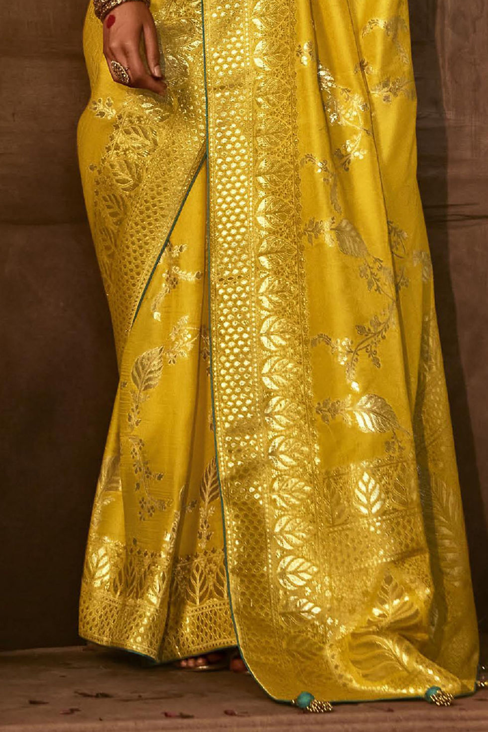 Thumbnail: Bridal Kanjivaram Silk Saree, Latest Kanjivaram Silk Saree, Traditional Kanjivarm Saree, Designer Kanjivaram Silk Saree