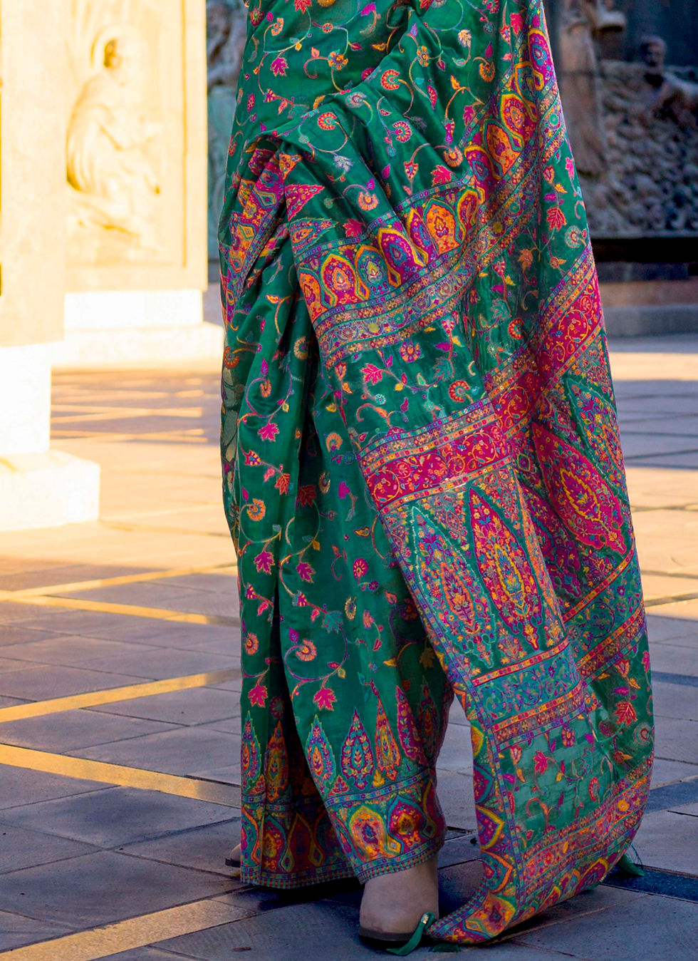 Thumbnail: Bridal Sarees, Party Wear, Bollywood, Kanjivaram Saree, Net, Lehenga, Printed, Half Sarees, Chikankari, Bandhani, Georgette,