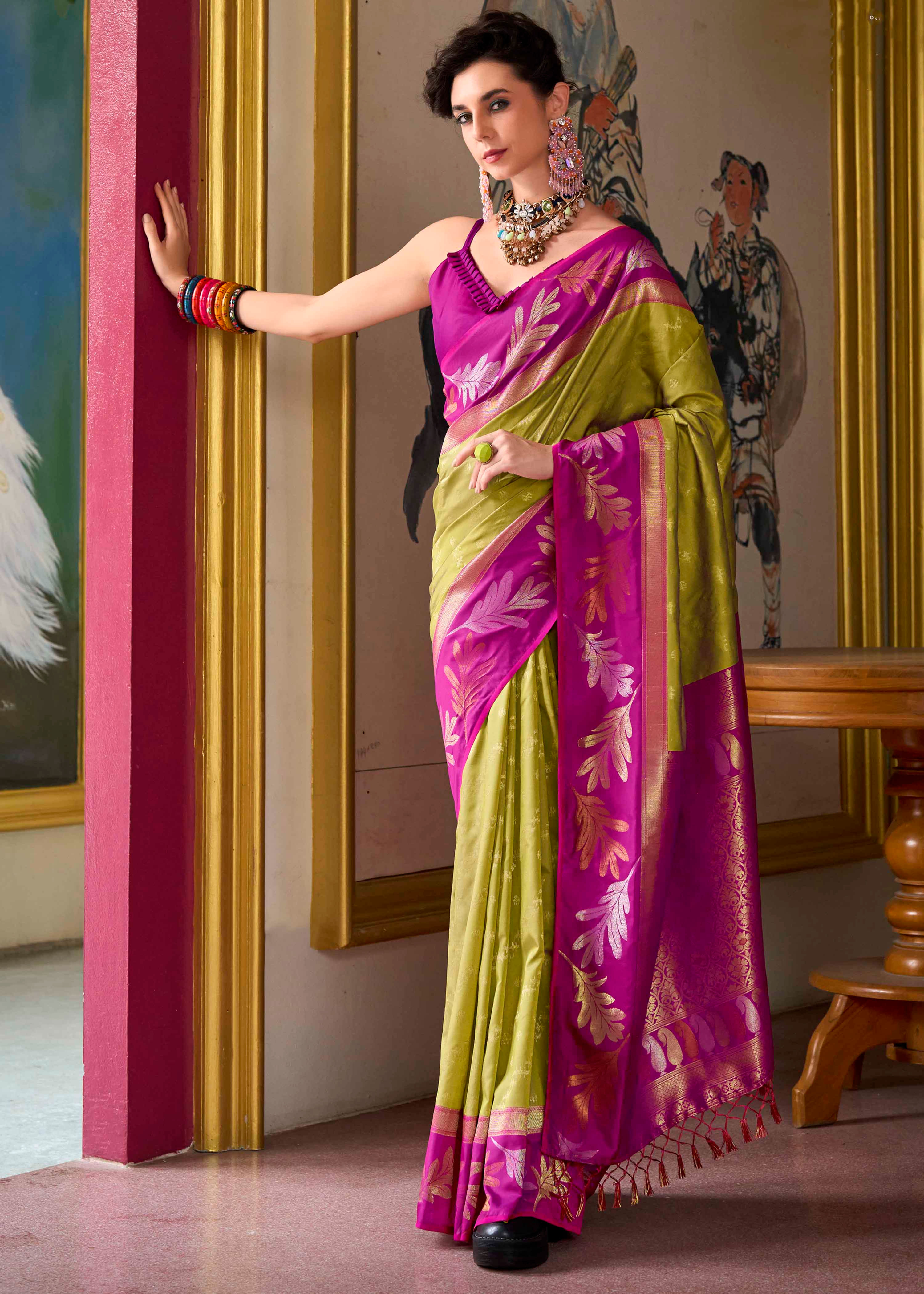 Banarasi Silk Sarees, Designer Banarasi Saree, Sari, Sarees for Women, Wedding Saree, Ready to Wear Sarees, Sari Gift,