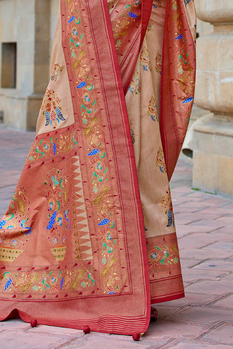 Thumbnail: Bridal Sarees, Party Wear, Bollywood, Kanjivaram Saree, Net, Lehenga, Printed, Half Sarees, Chikankari, Bandhani, Georgette,
