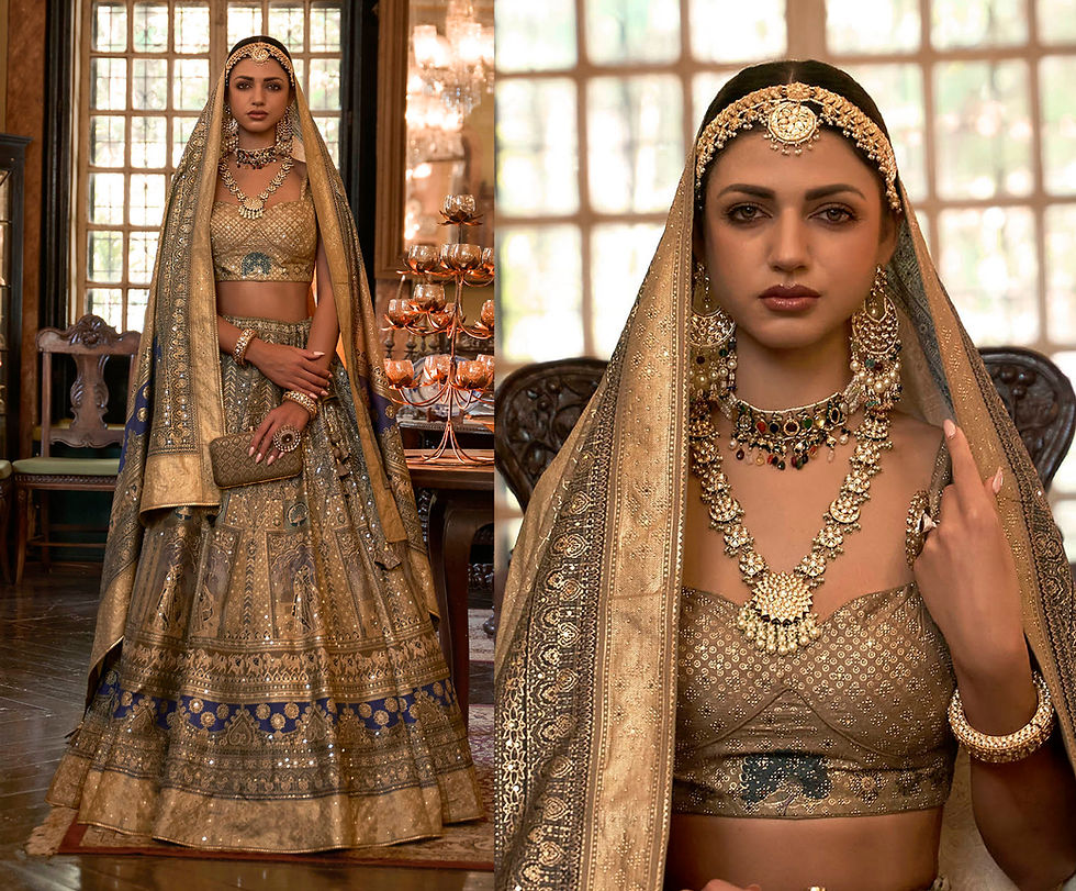 Thumbnail: Bridal Sarees, Party Wear, Bollywood, Kanjivaram Saree, Net, Lehenga, Printed, Half Sarees, Chikankari, Bandhani, Georgette,